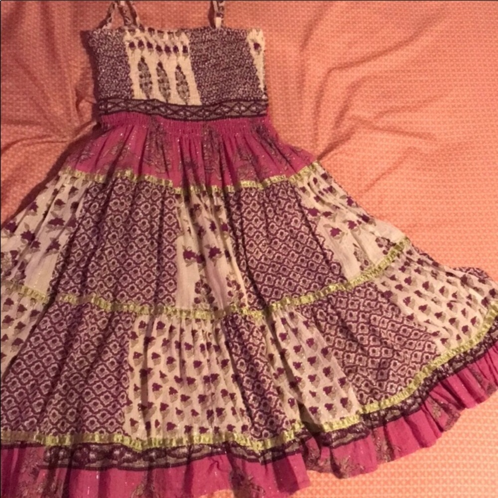 Colorful Sweet Swing Dress